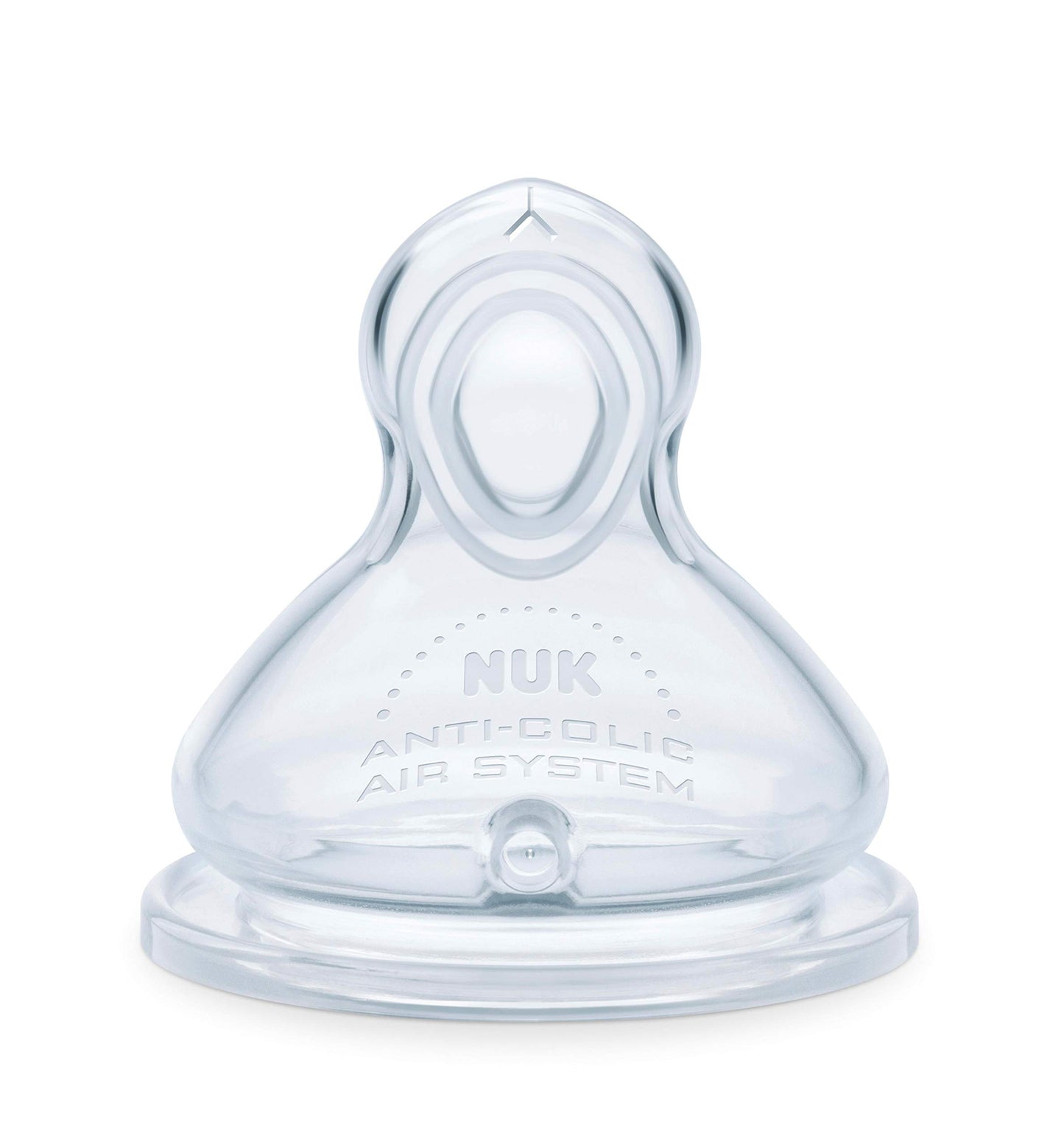 NUK Smooth Flow Anti-Colic Bottle,Blue Elephant 5 Oz, 3 Pack