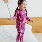 Vaenait Baby 100% Cotton Sleepwear Pajamas 2Pcs Set Tiedye-Thunderplum-256 Xs