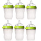 Comotomo Natural Feel 8Oz. Bottle 6 Pack - Green