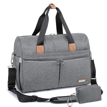 RUVALINO Diaper Bag Tote, Hospital Bags for Labor and Delivery, Multifunction Large Travel Weekender Overnight Bag for Mom and D