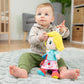 Lamaze My Friend Olivia Car Seat and Stroller Toy - Soft Baby Hanging Toys - Baby Crinkle Toys with High Contrast Colors - Baby