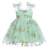 Idopip Baby Girls Floral Butterfly Tutu Dress Summer Sleeveless Backless Princess Birthday Party Dresses Toddler Little Girl Com