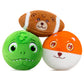 VangeBow 3 Pack Soft Sports Balls for Toddlers 1-3, Inflatable Plush Baby Balls Set for Kids 3-5, 5 Inch Soccer Ball & Basketbal