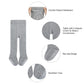 American Trends Baby Tights Non Slip Skid Baby Girl Tight Cable Knit Infant Leggings Toddler Stocking Pants 1 Pack White 6-12 Mo