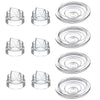 S9 Pro / S12 Pro Replacement Pump Parts - 6Pcs Duckbill Valve And 4Pcs Silicone Diaphragm - Compatible With Momcozy S12 Pro/S9 P