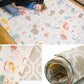 Baby Care Play Mat (Large, Moroccan - Beige) 82'' X 55'' Original One-Piece Reversible Rollable Waterproof Play Mat For Infants,