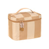 LSSIG Baby Changing Table Organiser, Nappy Organiser to Go/Casual Nursery Caddy To Go, Beige/Camel