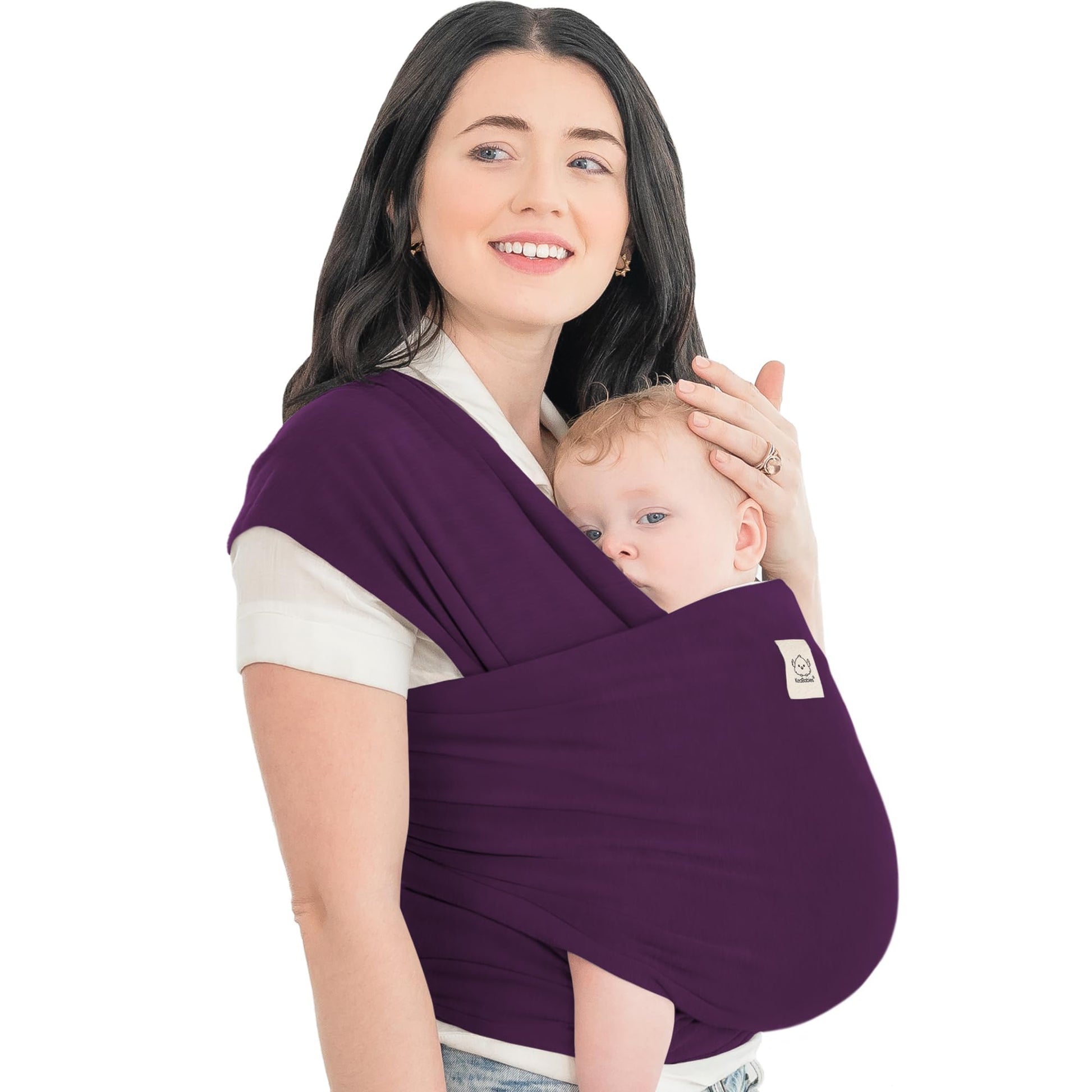 KeaBabies Baby Wrap Carrier - All in 1 Original Breathable Baby Sling, Lightweight,Hands Free Baby Carrier Sling, Baby Carrier W