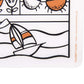 Modern-Twist 10 X 14 Reusable, Waterproof Coloring Mark-Mat Sheet For Kids, 100% Food-Grade Silicone, Pack Of 1, Seattle