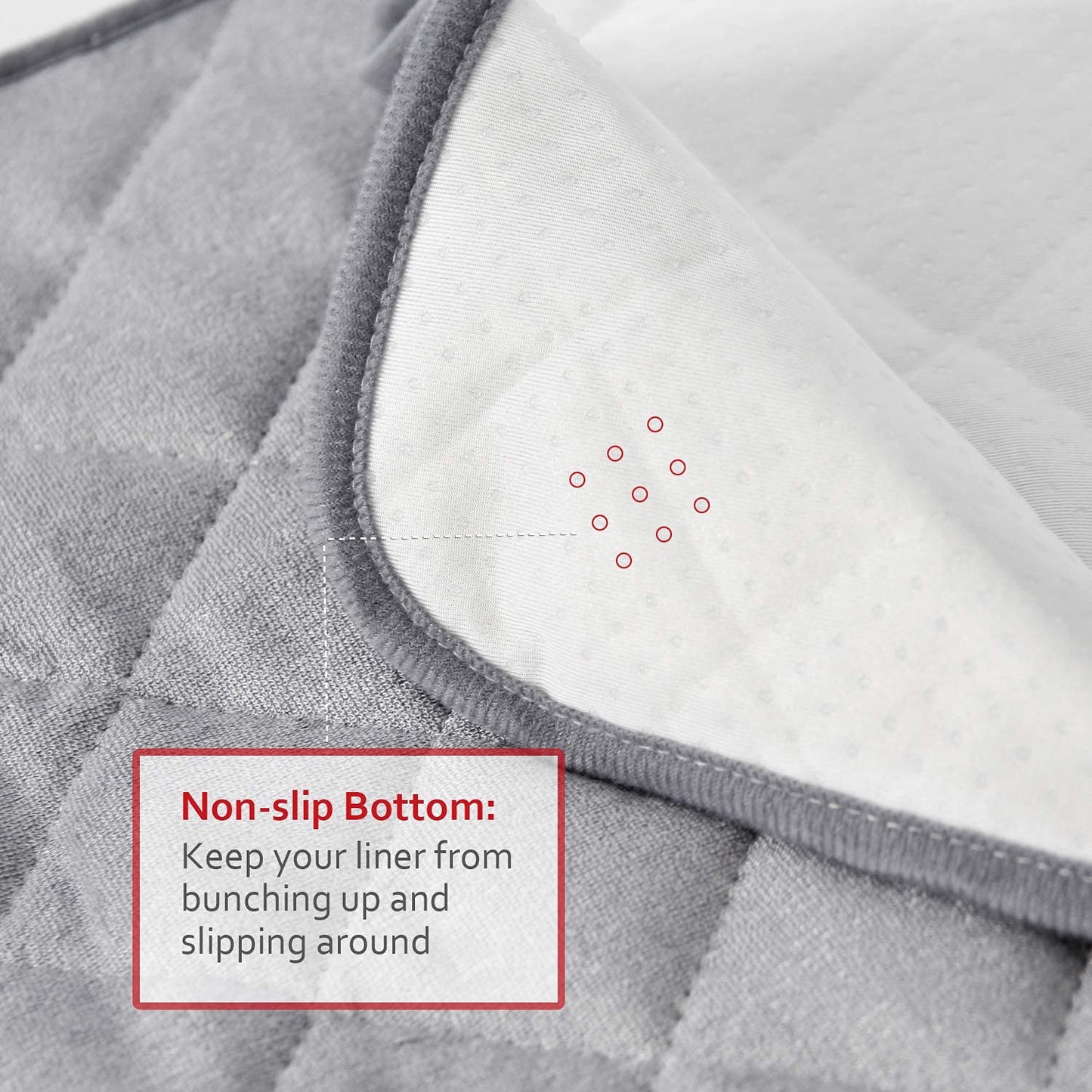 Diaper Changing Pad Liner Non-Slip, Waterproof Terry Mat Changing Pad Cover Liner, Quilted Absorbent Bassinet Liners Washable, 3