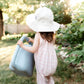 Jan & Jul Baby Sun-Hat For Toddler Girls 50+ Upf Protection (M: 6-24 Months, White Eyelet)