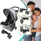 Amoroso Single Stroller - Baby Stroller With Four Wheels - Lightweight Stroller - Convertible Stroller With Extra Storage Space