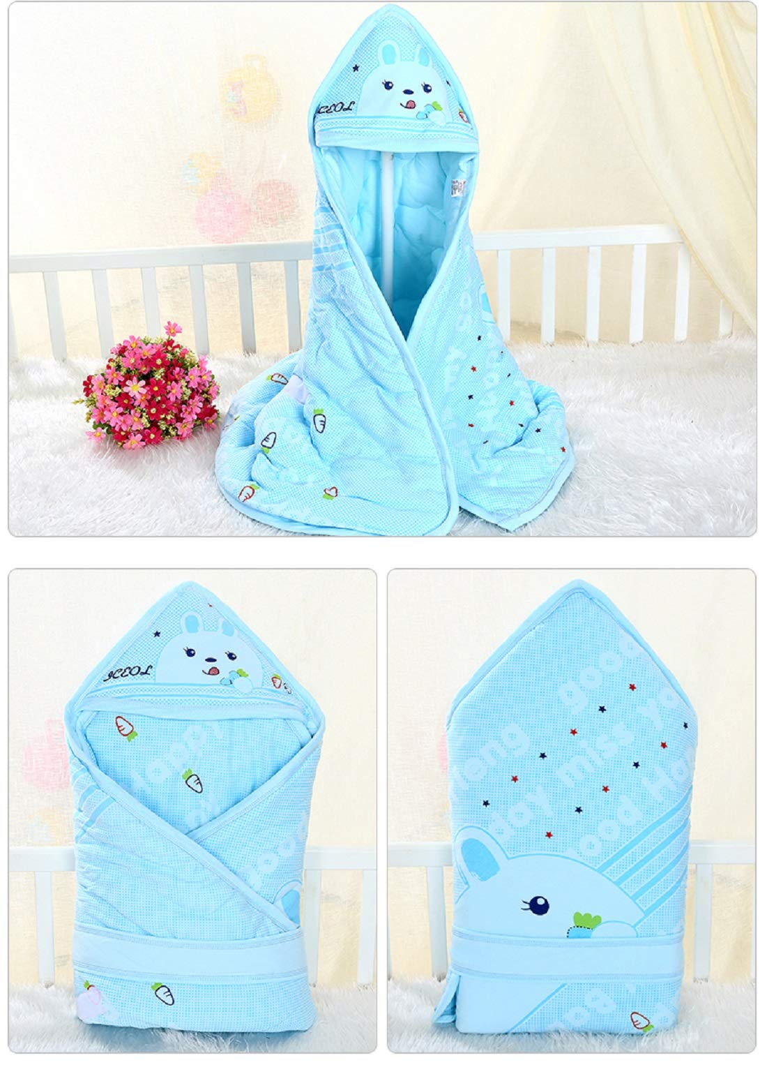 CHINMAY KIDS Soft Baby Blanket Cum Wrapping SHeet