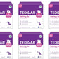 Tedibar Moisturising Baby Bathing Bar Each (75Gx2) With Skin Friendly Ph|100% Soap Free|Dermatologically Tested X Pack Of 6
