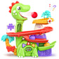 Move2Play, Air-Powered Dinosaur Ball Popper | 30+ Songs, Sayings, & Lights | Baby & Toddler Toys Ages 6 7 8 9 10 12+ Months | Bo
