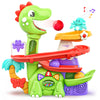 Move2Play, Air-Powered Dinosaur Ball Popper | 30+ Songs, Sayings, & Lights | Baby & Toddler Toys Ages 6 7 8 9 10 12+ Months | Bo