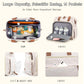Pripher 4 In 1 Diaper Bag Backpack, Diaper Bag Backpack For Baby, Travel Diaper Bag Converts Into Backpack With Shoulder Straps,