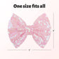 Lanmerry Hair Bows Clips, 5 Inches Sequins Large Bow With Alligator Clip For Girls, Hair Accessories For Women Teens Babies Todd