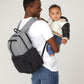 Huggies Day Pack Diaper Backpack, Black/Solid, One Size