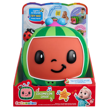 CoComelon Chase - 3 Ways to Play: Chase, Hide N Seek, Sit N Play - Sensory Play Activities - Plays Clips of Songs, Heads Shoulde