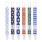 Babygoal Pacifier Clips, 6 Pack Pacifier Holder For Boys And Girls Fits Most Pacifier Styles &Teething Toys And Baby Gift 6Pb02