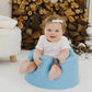 Bumbo Floor Seat Baby Sit Up Chair, Baby Sitting Support For 3 To 12 Months With 3 Point Adjustable Safety Harness And Rounded B