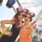 Rcjera Mommy And Me Mouse Ears Headbands - 2 Pcs Glitter Bow Headbands For Kids, Girls, Women, Birthday, Christmas, Cosplay, Pri