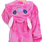 LeaveLive Kids Animal Onesies Halloween Cosplay Costume Pajamas(125#(55-59 inch), kidpinkY)