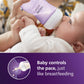 Philips Avent Natural Baby Bottles With Natural Response Nipples (Medium Flow, Flow 3), 9Oz, Purple, 4-Pack, Scy903/34