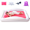 Sleepah Inflatable Toddler Travel Bed Portable Kids Air Mattress Set W Safety Bed Rail Guards For Kids & Toddlers - Set Includes