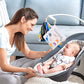 Richgv Baby Books Toys 0-6-12 Months, Baby Boy Girl Gifts Toys 0-6-12 Touch and Feel 3D Books with Dino Doll, Newborn Infant Car
