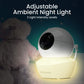 Babysense 5' Hd Split-Screen Baby Monitor, Video Baby Monitor With 2 Cameras And Audio, Night Light, 960Ft Range, Two-Way Audio