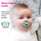 Mam Comfort Pacifiers, Newborn Pacifiers (2 Pack) Mam Pacifiers 3-12 Months, Best Pacifier For Breastfed Babies, Unisex Silicone