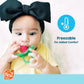 RaZbaby 2-Pack Silicone Berrybumps Baby Teething Toys - BPA Free, Hands Free Design, Teething Relief