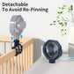 Lerat Portable Stroller Fan With Flexible Tripod, 3 Speeds Rechargeable Handheld Personal Fan, 360Rotate Battery Operated Clip F