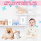 Outus 3 x 5 Inch Newborn Handprint and Footprint Paw Print Kit 4 Clean Touch Ink Pads 10 Imprint Cards Pet Inkless Hand and Feet
