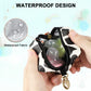Baby Pacifier Case With Clip, Baby Pacifier Holder Pouch Box For Diaper Bag, Holds 2 Pacifiers For Travel Outdoor Activities, Sm