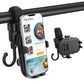 2 in 1 Baby Stroller Cell Phone Holder 360 Degree Rotate Universal Clamp Pram Wheelchair Accessory Mount Bracket Bicycle Phone S