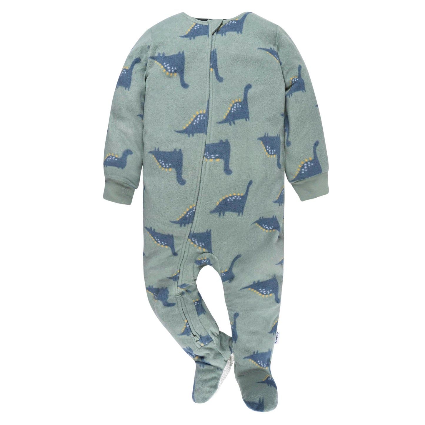Gerber Baby Boy'S Toddler Flame Resistant Fleece Footed Pajamas 3-Pack, Dinos