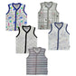 Nammababy Baby BoyS & Baby GirlS Vest TShirt, Multicolored (1824 Months, Pack Of 5)