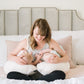 Twin Z Pillow Teal 6 Uses In 1 Twin Pillow Breastfeeding, Bottlefeeding, Tummy Time, Reflux, Support And Pregnancy Pillow!