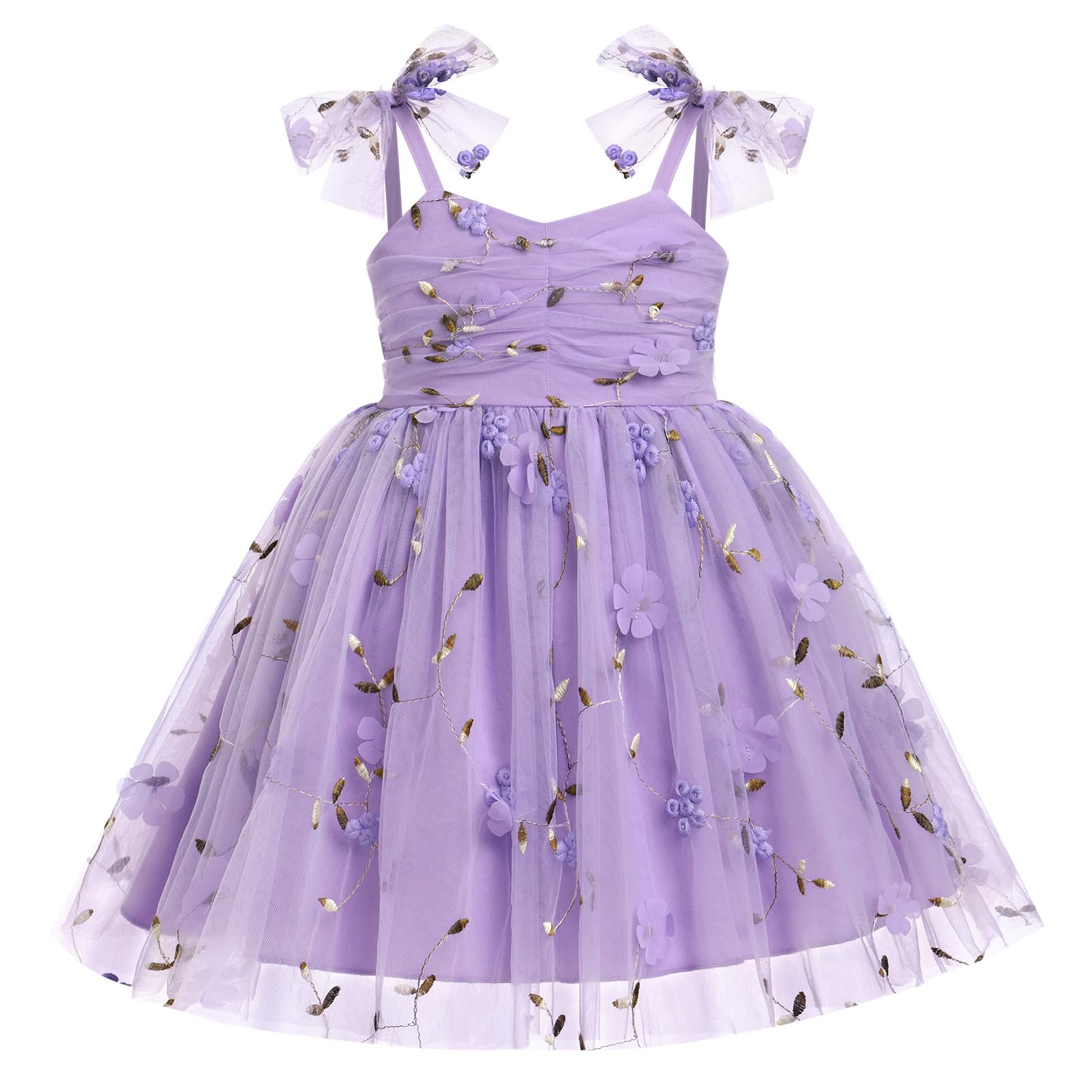 Imekis Fairy Dresses For Girls: 3Rd 4Th Birthday Cake Smash Toddler Graduation Dress Kids Baby Easter Dress Tea Party Flower Gir