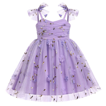 Imekis Fairy Dresses For Girls: 3Rd 4Th Birthday Cake Smash Toddler Graduation Dress Kids Baby Easter Dress Tea Party Flower Gir
