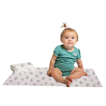 Disney Baby By J.L. Childress Disposable Changing Pads For Baby - Disney Travel Essential - Diaper Changing Table Liners - Dispo