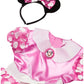 Disguise Disney Minnie Mouse Classic Tutu Girls' Costume, Pink Large (4-6X)