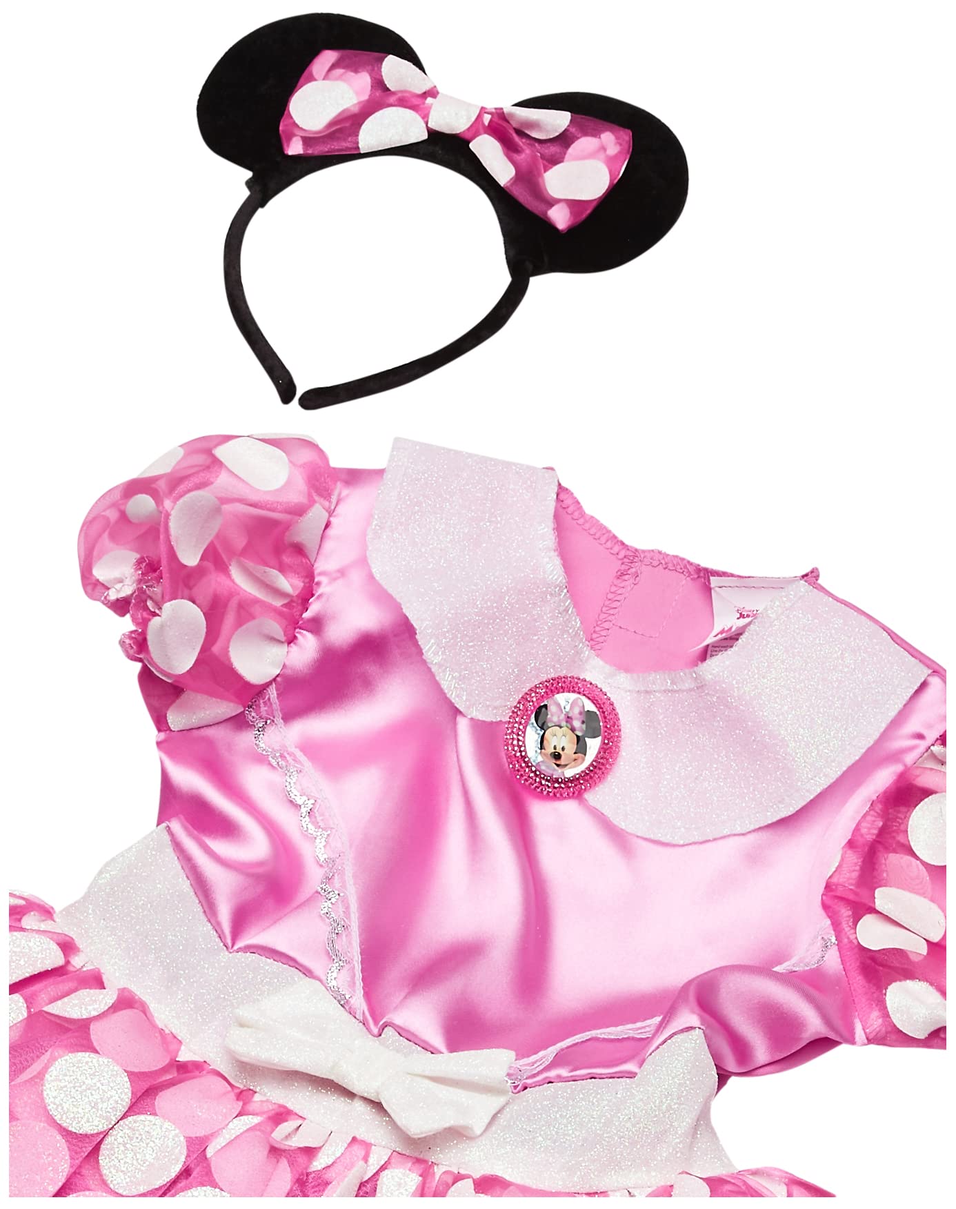 Disguise Disney Minnie Mouse Classic Tutu Girls' Costume, Pink Large (4-6X)
