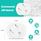 Outlet Covers (18 Pack) Outlet Plug Covers Self-Closing Design Swivel Child Proof Outlet Covers Durable Abs Plastic 3-Prong Elec