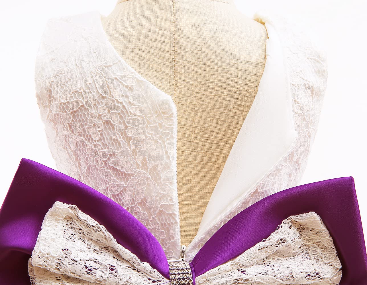 Jup Elle Toddler Flower Girl Dress,Christmas Wedding Party Birthday Earster Sleeveless Dresses Below Knee Length Tutu Tulle Danc