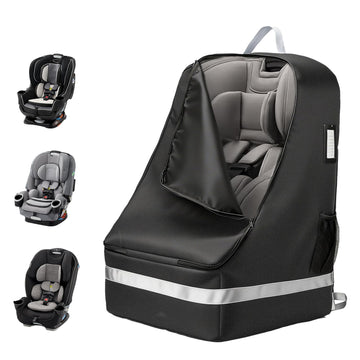 MEIJIAYOU Car Seat Travel Bag Compatible with Graco, Infant Car Seat Travel Bag for Airport, Padded Car Seat Carrier Bag for Air