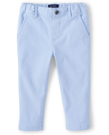 The Children'S Place Baby Boy'S And Toddler Stretch Skinny Chino Pants, Whirlwind Blue